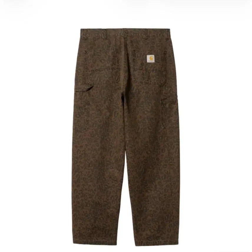 [BUNJANG] Carhartt WIP Single Knee Tamarind Camo Leopard Pants / [L] 칼하트 wip 싱글니 타마린드 카모 레오파드