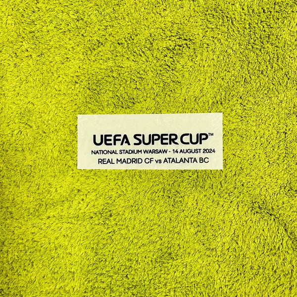 [BUNJANG] Real Madrid 2024 UEFA Super Cup Final MDT Jersey Patch / 2024 UEFA 슈퍼컵 레알마드리드 결승 MDT 유니폼 패치