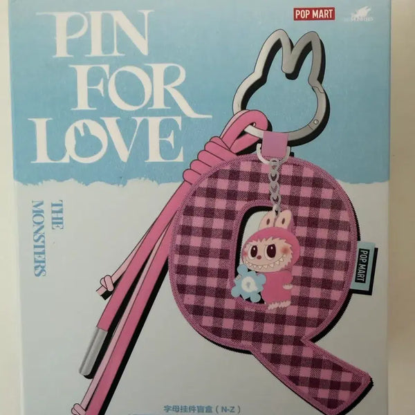 [BUNJANG] Pop Mart Labubu Pendant Keychain (Letter U) / 팝마트 라부부 펜던트 키링