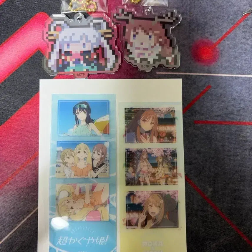 [BUNJANG] Kaguya-sama: Love Is War Acrylic Keychain & Photocard Set / 초카구야/가구야 공주 아크릴 키링,무빅 포토그레이카드 펀매