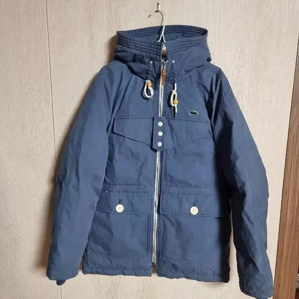 [BUNJANG] Lacoste Padded Jacket Blue Men's 95 / 라코스테 패딩 블루 남성 95