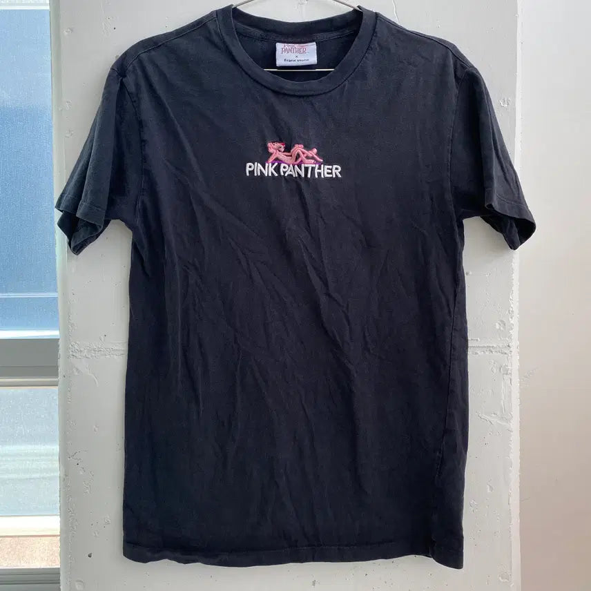 [BUNJANG] Pink Panther x Frank Stone Short Sleeve T-Shirt (XS) / (XS) 핑크팬더 X frank stone 반팔 티셔츠