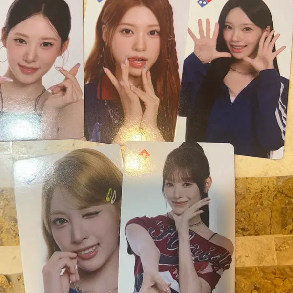 [BUNJANG] Resene Domino's Pizza Photocard Bundle Set / 리센느 도미노피자 포토카드