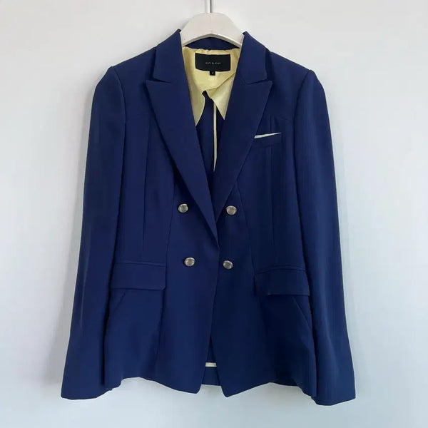 [BUNJANG] On & On Navy Double Button Jacket / 온앤온 네이비 더블 버튼 자켓 2