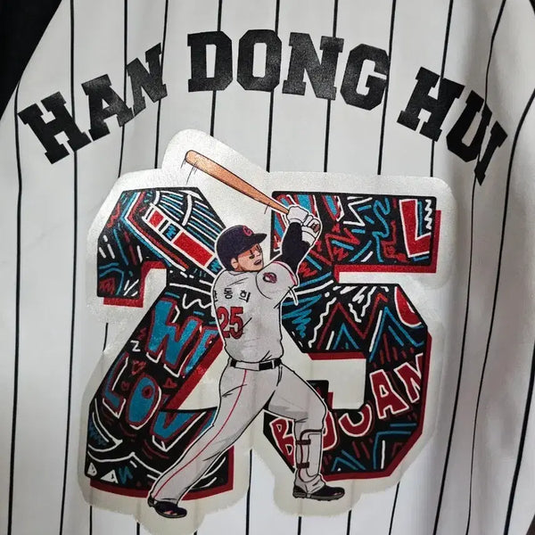[BUNJANG] Lotte Giants Queenzy Collaboration Han Dong-hee Baseball Jersey Size 100 / 롯데자이언츠 퀸지 콜라보 한동희
