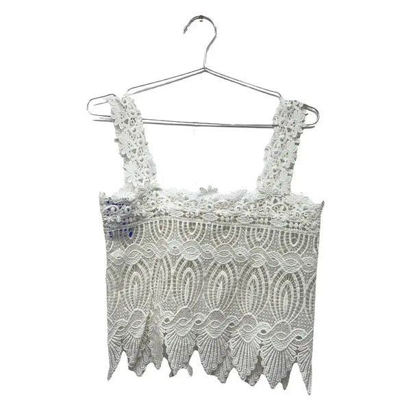 [BUNJANG] Vintage Mori White Sleeveless Top / 빈티지 모리 화이트 민소매 나시