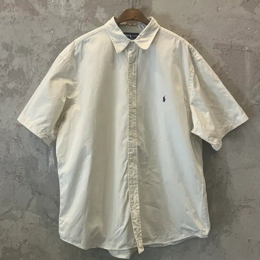[BUNJANG] Polo Ralph Lauren Big Size 2XL Short Sleeve Shirt / (2XL)폴로 랄프로렌 반팔 셔츠 빅사이즈