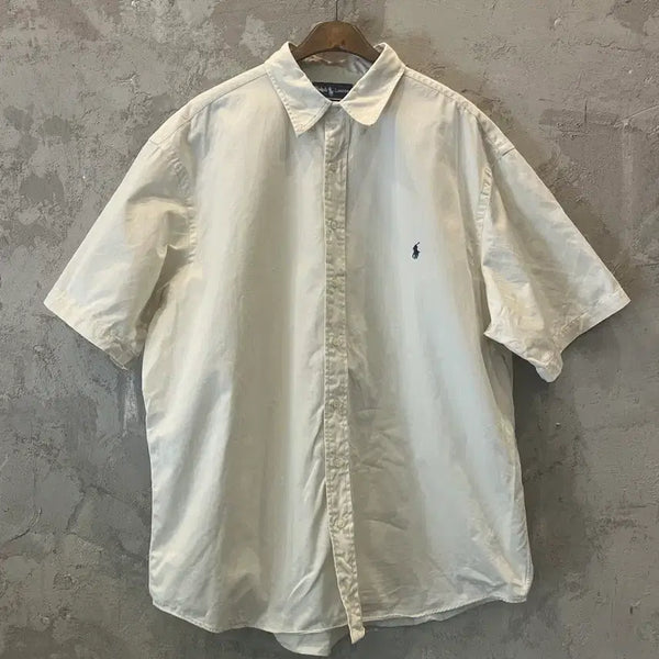 [BUNJANG] Polo Ralph Lauren Big Size 2XL Short Sleeve Shirt / (2XL)폴로 랄프로렌 반팔 셔츠 빅사이즈