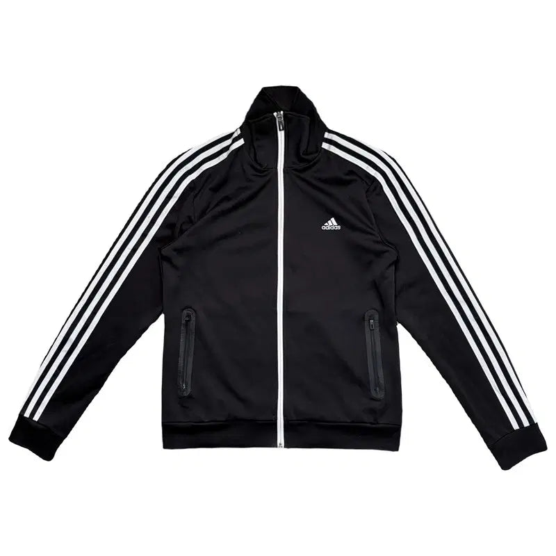 [BUNJANG] Adidas Essential Track Top Black L / ADIDAS 에센셜 트랙탑 블랙 L