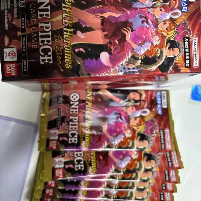 [BUNJANG] One Piece Heroines Search Pack 15 Packs (SR Expected) / 원피스 히로인즈 서치팩 15개 원피스카드 SR1개 예정 부스터팩