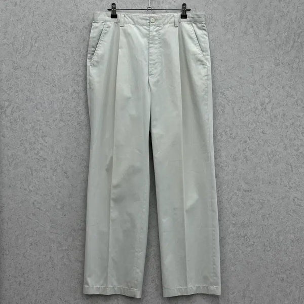 [BUNJANG] Lacoste Men's Pinstripe Chino Pants - Size 32 / 32 라코스테 남자 핀턱 치노 팬츠