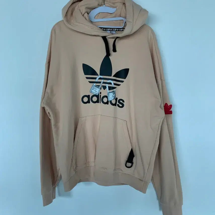 [BUNJANG] Adidas Ivory Hoodie (Size S) / 아디다스 아이보리 후드티 s