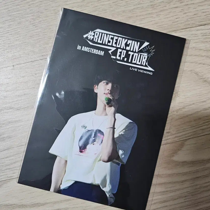 [BUNJANG] BTS Run Jin CGV Special Edition Photocard / 방탄bts 달려라런석진 cgv특전엽서포카 라이브뷰잉run jin poca