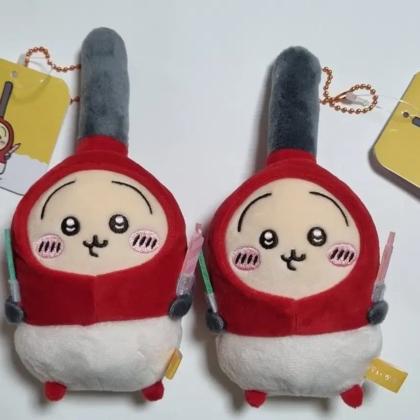 [BUNJANG] Usagi Rabbit Candle Keychain Plush / 우사기 토끼 촛불 키링 인형
