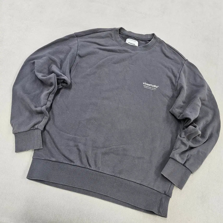 [BUNJANG] VIVASTUDIO Small Logo Sweatshirt / L 비바스튜디오 스몰로고 맨투맨 0722Y2
