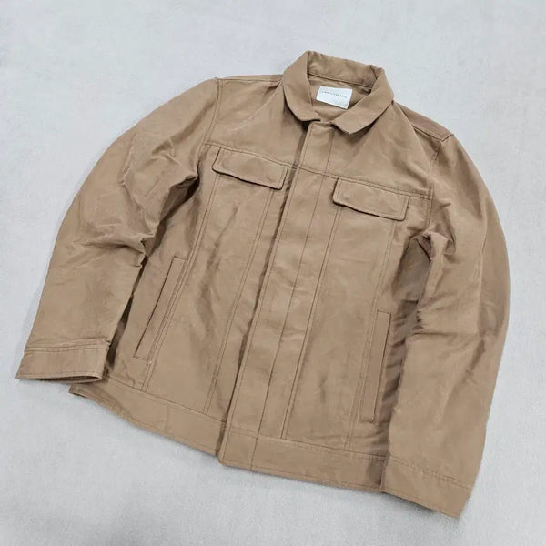 [BUNJANG] Chris. Christy Beige Trigger Jacket / 100(L) Chris.christy 베이지 트리거 자켓 0724Y2
