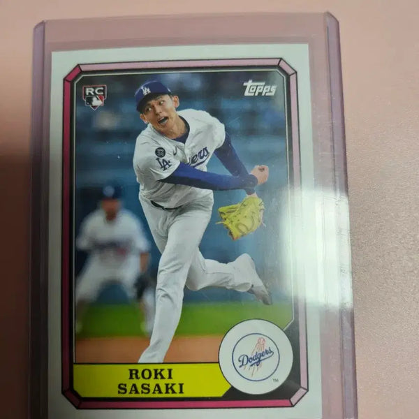 [BUNJANG] Sasaki 2025 Topps Archives 1987 Rookie Card / 사사키 2025 Topps Archives 1987 루키 카드