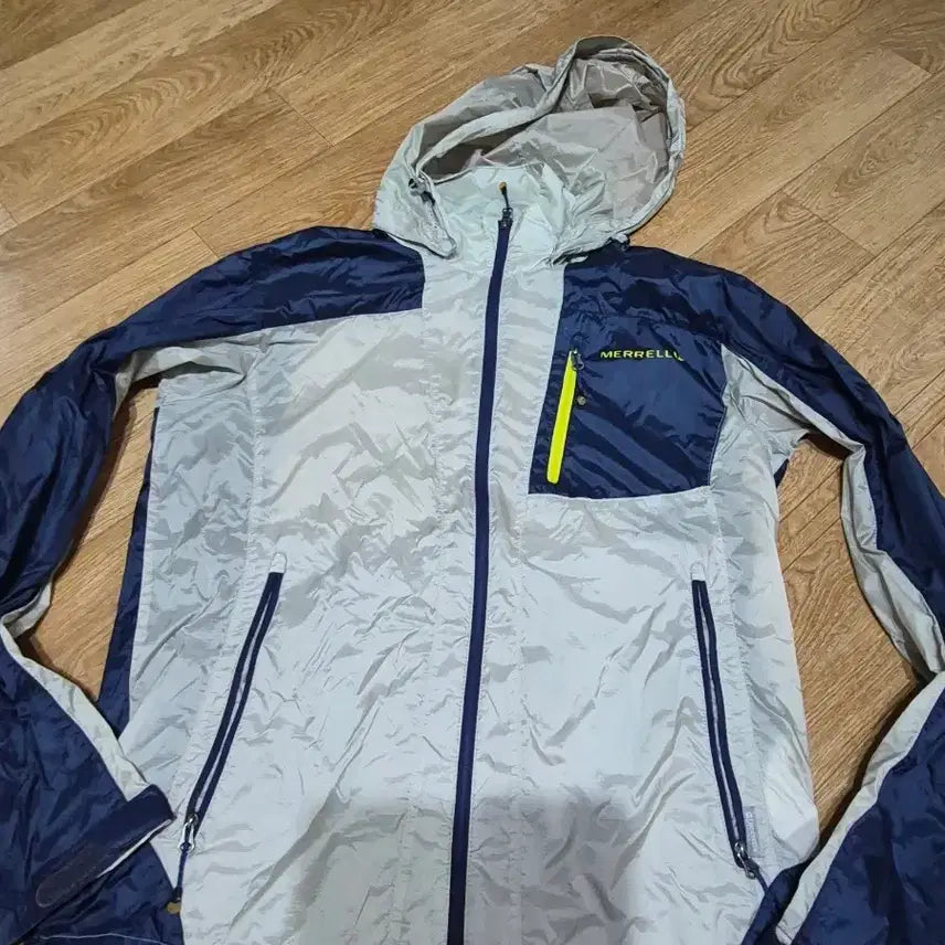 [BUNJANG] Merrell Colorblock Packable Windbreaker Jacket (M/95) / [머렐] 배색 패커블 바람막이 재킷 (M/95)