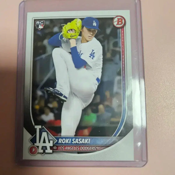 [BUNJANG] Sasaki Loki 2025 Bowman Rookie Card / 사사키 로키 2025 Bowman 루키 카드