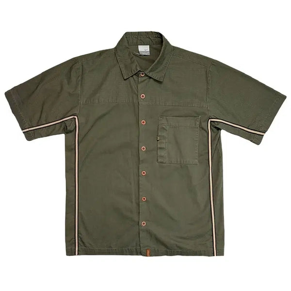 [BUNJANG] Nike Old School Cotton Short Sleeve Work Shirt L / NIKE 올드스쿨 코튼 반팔 워크셔츠 L