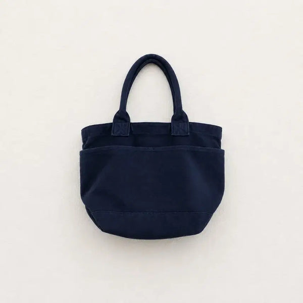 [BUNJANG] BEAMS Printing Canvas Tote Bag Navy / [BEAMS] 프린팅 캔버스 네이비 토트백