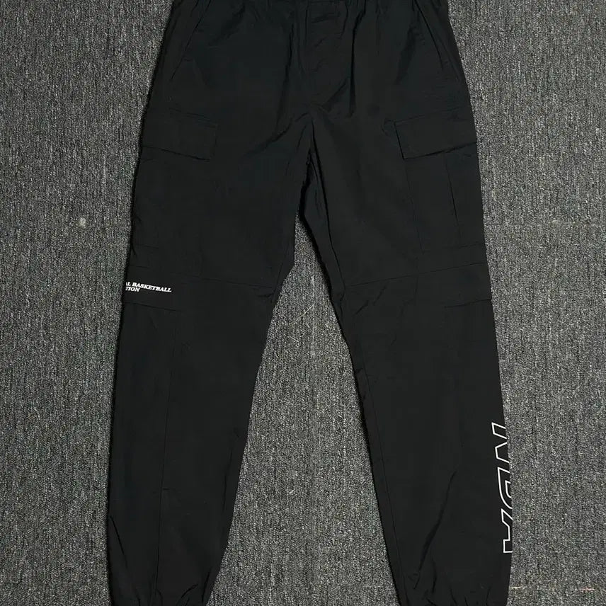 [BUNJANG] NBA Cargo Jogger Pants Black Size 71 / NBA 카고 조거팬츠 블랙 71