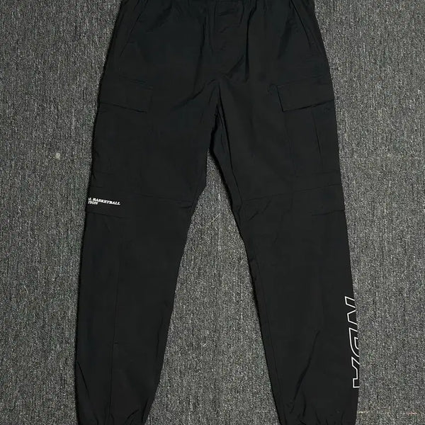 [BUNJANG] NBA Cargo Jogger Pants Black Size 71 / NBA 카고 조거팬츠 블랙 71