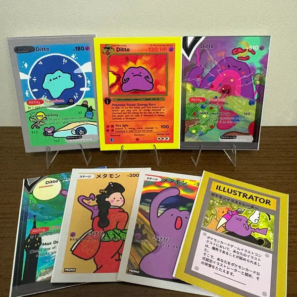 [BUNJANG] Pokemon Ditto Stickers / 포켓몬스터 메타몽 스티커