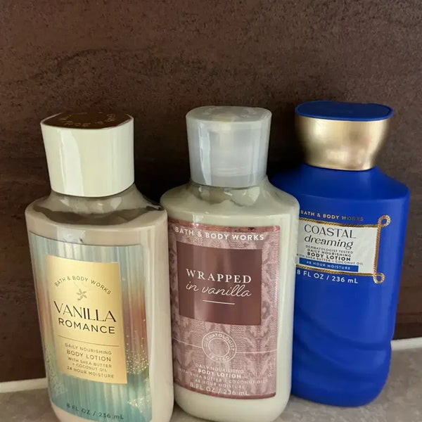 [BUNJANG] Bath & Body Works Vanilla Body Lotion 3 Types Bundle Set / 배쓰앤바디웍스 바닐라 바디로션 3종 일괄