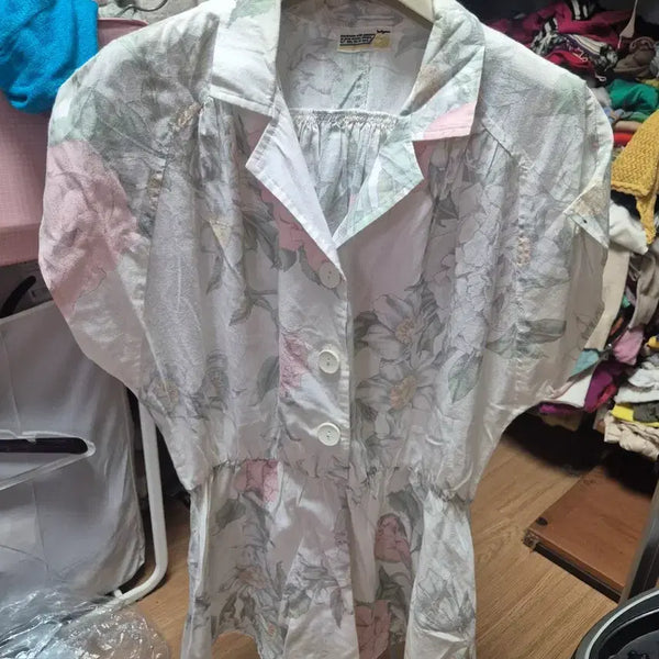[BUNJANG] Imported Mini Dress Floral Pattern / 미국수입 미니원피스