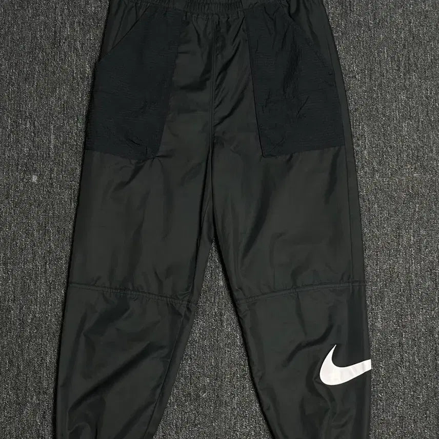 [BUNJANG] Nike Swoosh Woven Pants Black M / 나이키 스우시 우븐 팬츠 블랙 M