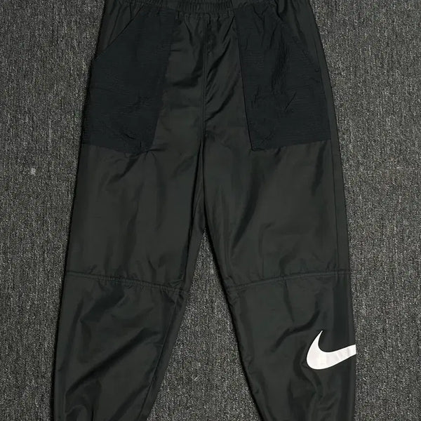 [BUNJANG] Nike Swoosh Woven Pants Black M / 나이키 스우시 우븐 팬츠 블랙 M