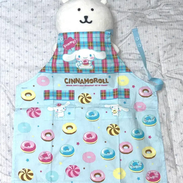 [BUNJANG] Sanrio Cinnamoroll 2008 Donut Apron / 고전 2008 시나모롤 도넛 앞치마