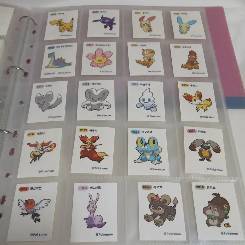 [BUNJANG] Pokemon Sticker Collection - Season 3 / 포켓몬띠부씰 1개 선택 포켓몬 시즌3 띠부씰  띠부띠부씰