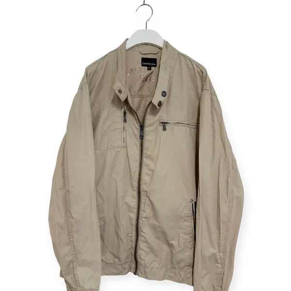 [BUNJANG] Calvin Klein Beige Jacket / CK 캘빈클라인 베이지 자켓