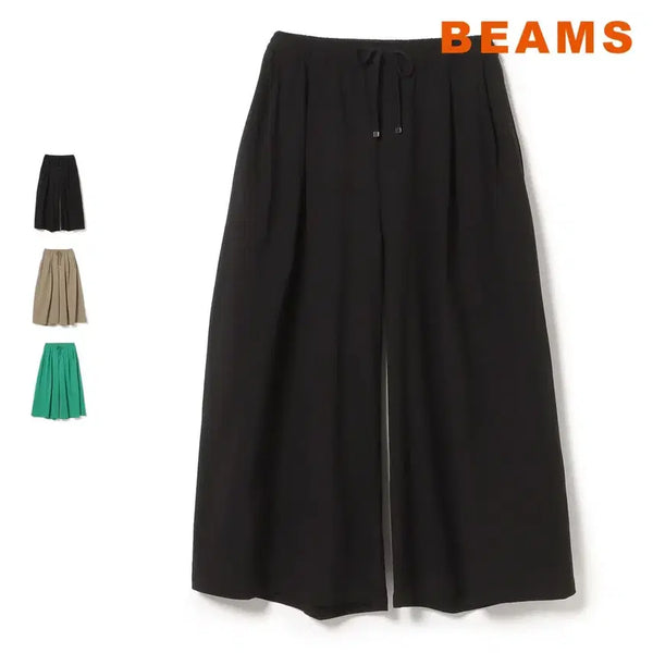 [BUNJANG] BEAMS HEART Silk Flare Pants / 빔즈 하트 실켓 플레어팬츠