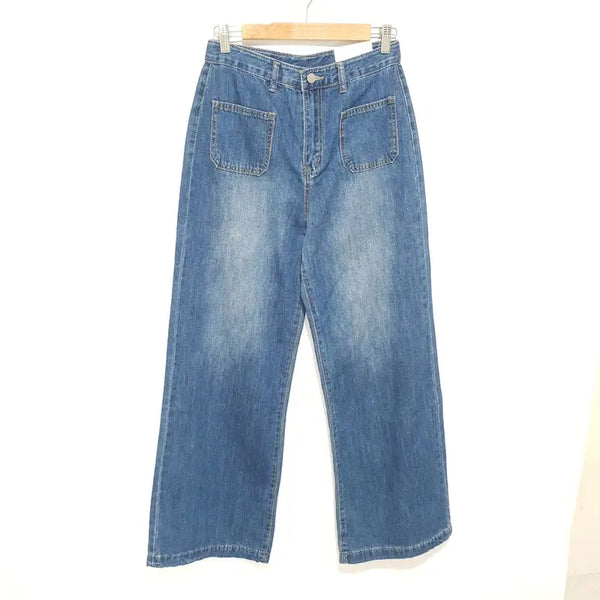 [BUNJANG] Out Pocket Wide Denim Pants L_M3060 / 리마인드 아웃 포켓 와이드 데님 팬츠 L_M3060
