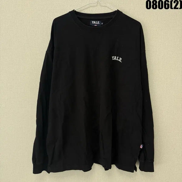 [BUNJANG] Yale Black Long-Sleeve Sweatshirt XL / 예일 맨투맨 긴팔티 블랙 XL