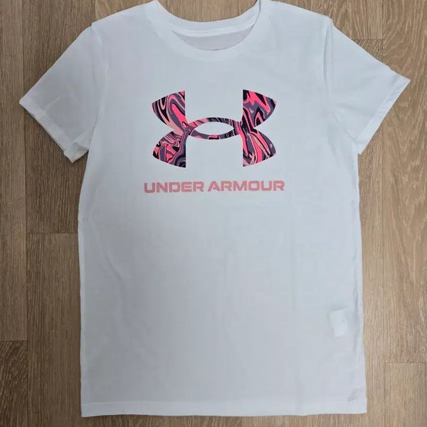 [BUNJANG] Under Armour T-Shirt White M New / 언더아머 반팔티 화이트 M 새상품