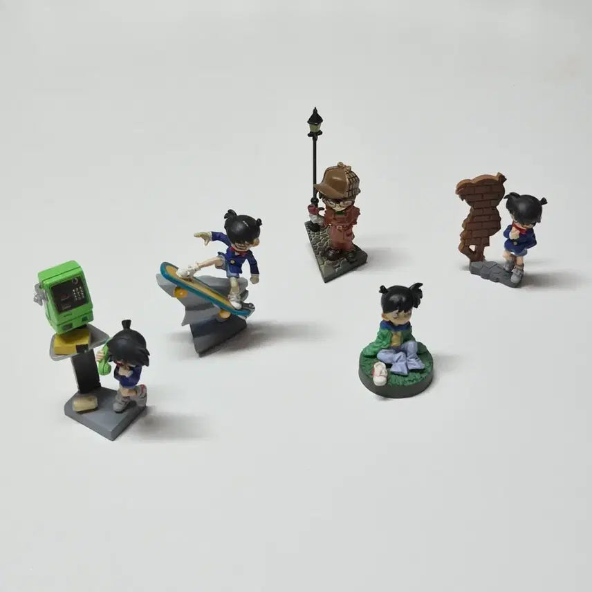 [BUNJANG] Detective Conan Mini Figures Set / [명탐정코난] 미니피규어 5종 일괄 판매
