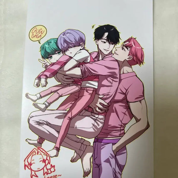 [BUNJANG] K-Bob Demon Hunters Postcard / 케데헌 케이밥데몬 헌터스 엽서