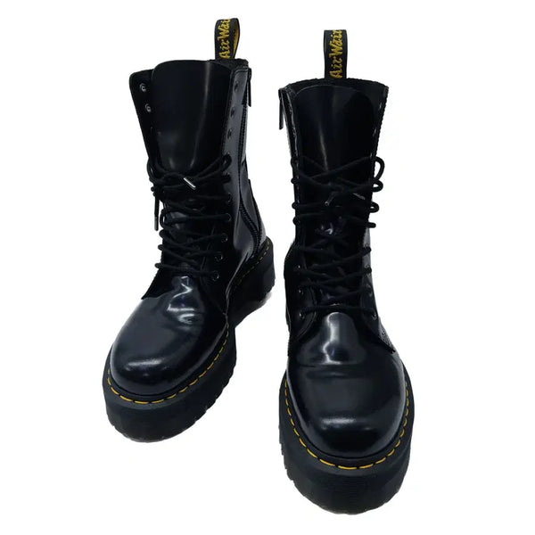 [BUNJANG] Dr. Martens Jadon Hi 10-Hole Black Boots EU43 / [EU43] 닥터마틴 제이든 하이 10홀 블랙