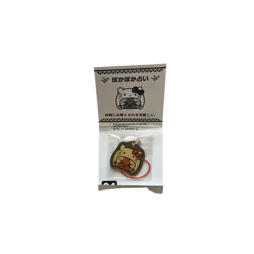 [BUNJANG] Monster Hunter x Hello Kitty Metal Keychain / 몬스터헌터 헬로키티 메탈 키링