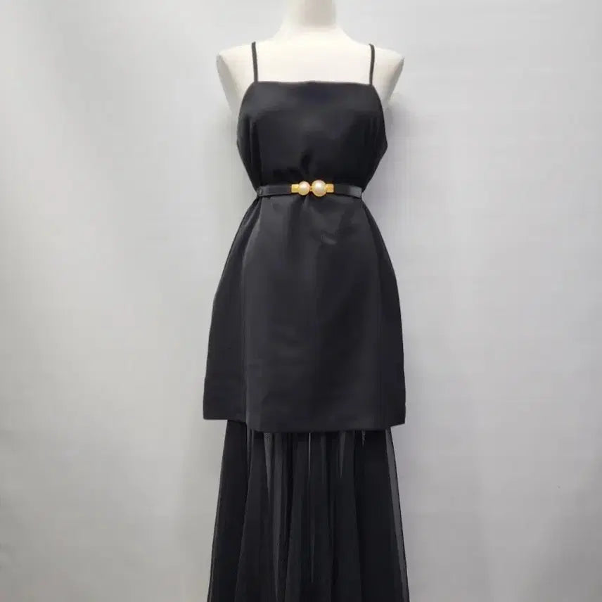 [BUNJANG] MOL Made of Love See-through Long Dress / MOL MADE OF LOVE 아랫단 시스루 롱원피스55
