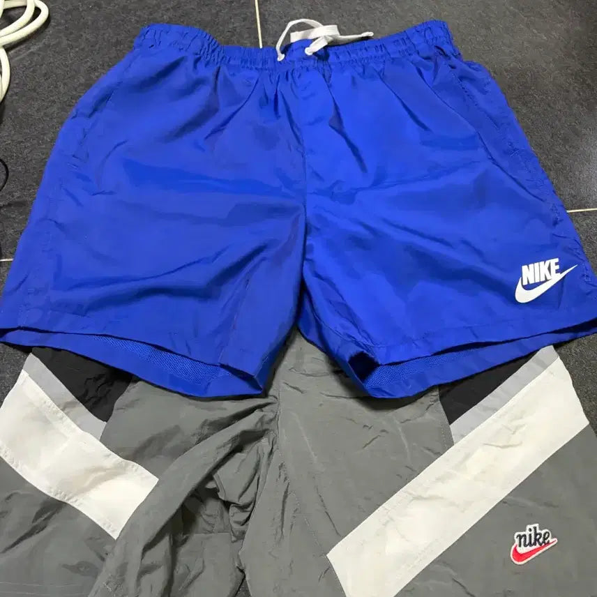 [BUNJANG] Nike Woven Pants (M) & Swim Pants (XL) Bundle / 나이키 우븐팬츠 M, 스윔팬츠 XL