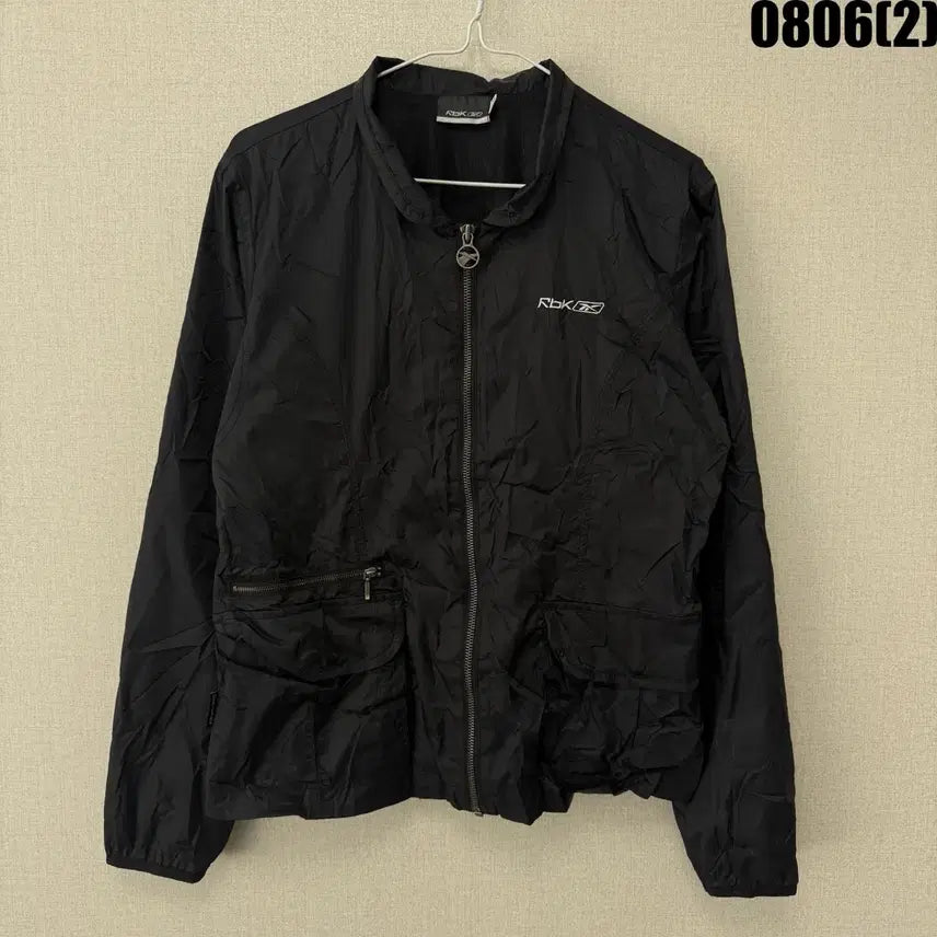 [BUNJANG] Reebok Windbreaker Black 100 / 리복 바람막이 블랙 100