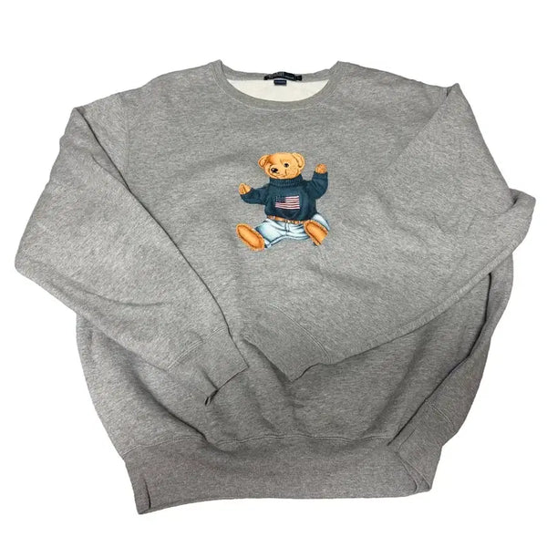 [BUNJANG] Polo Ralph Lauren Bear Sweatshirt / [POLO RL] 폴로 랄프로렌 베어 맨투맨 스웻셔츠
