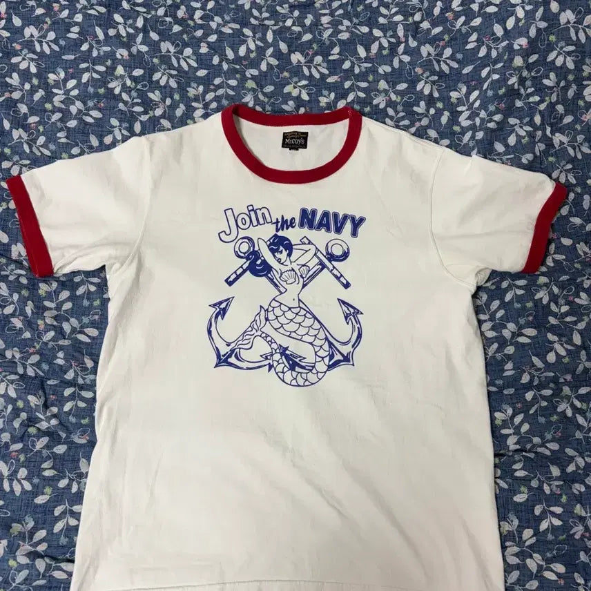 [BUNJANG] The Real McCoy's Ringer T-Shirt (Size M) / 리얼맥코이 링거티 M