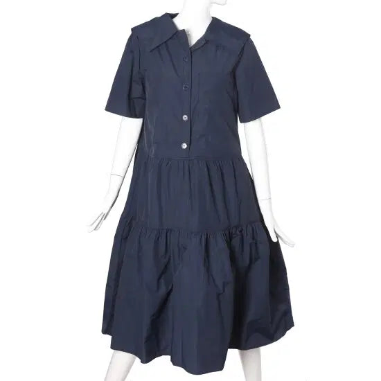 [BUNJANG] Olive des Olive Sailor Collar Tiered Dress / 올리브데올리브 세일러카라 티어드원피스 55-66