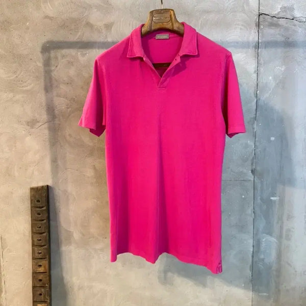 [BUNJANG] Cruciani Men's Short Sleeve T-Shirt Size 100 / 크루치아니 PK 반팔티셔츠 남성100